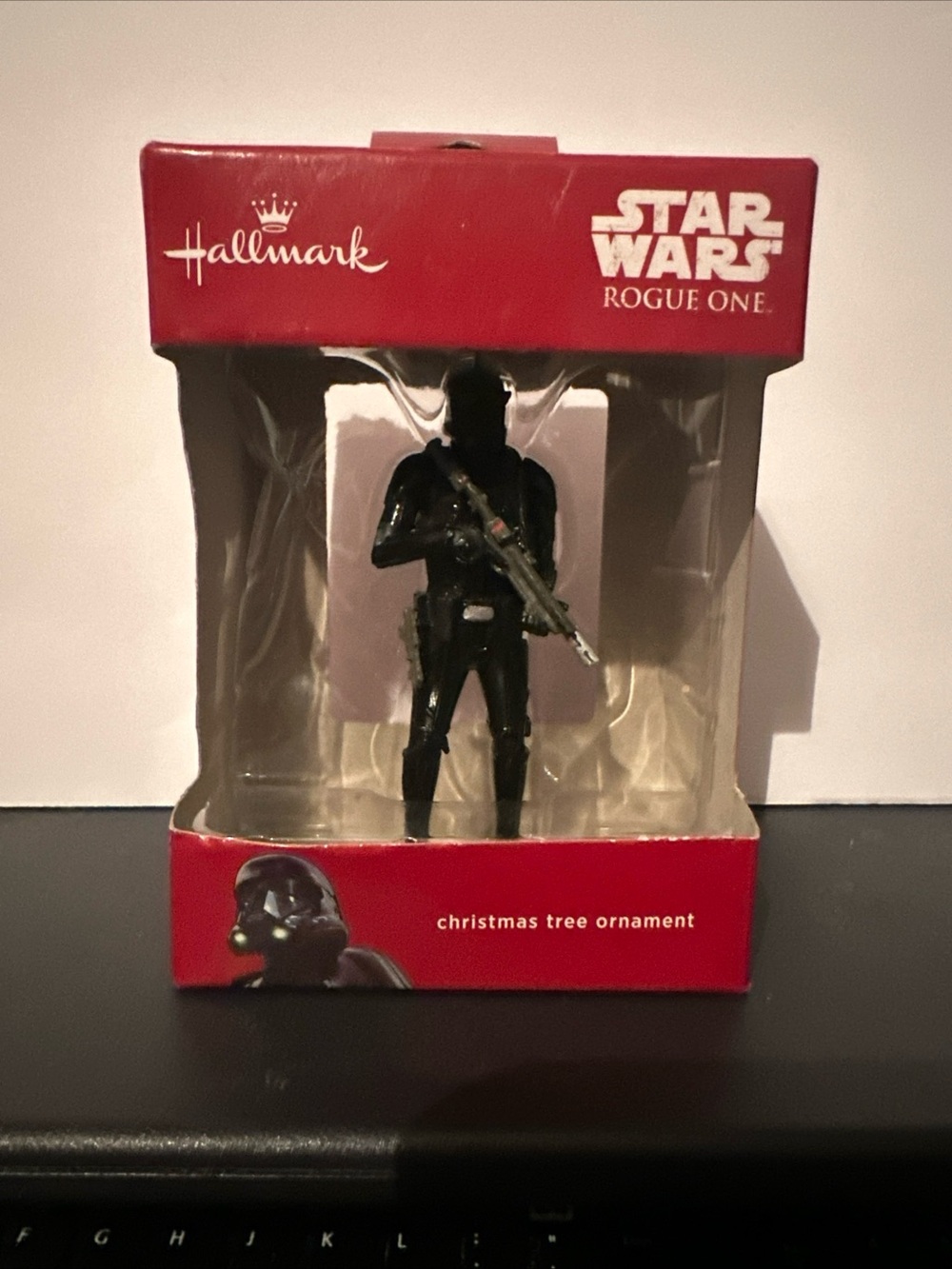 Hallmark Black Star Wars Rogue One Death Trooper Ornament